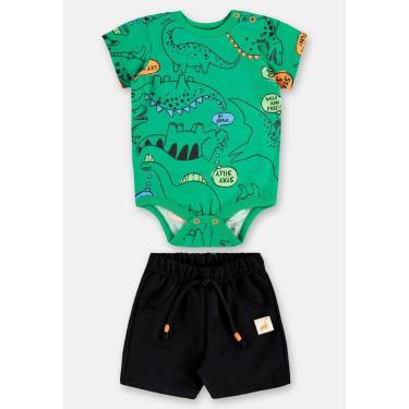 Imagem de Conjunto Bebê Menino Body e Bermuda Up Baby-Masculino