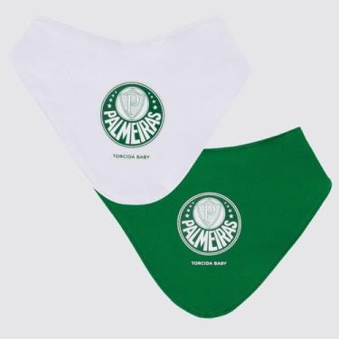 Imagem de Kit 2 Babadores Palmeiras - Torcida Baby, Único