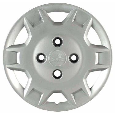 Imagem de Calota Grid Aro 13p 046cb-pta Prata Modelo Ford Fiesta Street 2003 Cubo Baixo - Pc / 4