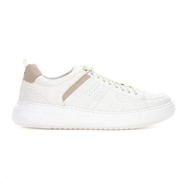 Imagem de Tênis Democrata Denim Joe Ultra Light Off White - Masculino , 39, Off 