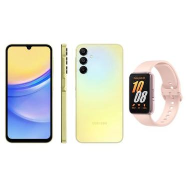 Imagem de Smartphone Samsung Galaxy A15 6,5 128GB Verde - Claro 5G + Smartband S