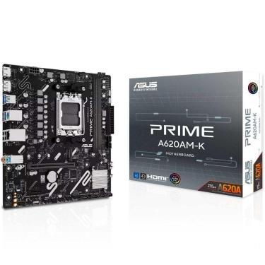 Imagem de Placa Mãe Asus Prime A620am-k, Amd Am5, Ddr5, Chipset A620, Hdmi-dp, M.2 Nvme, Usb 3.0, Aura Sync - Micro Atx