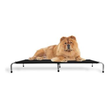 Imagem de Cama Para Cachorro Pets Suspensa Grande Tamanho G Preto - Pet Best Sol