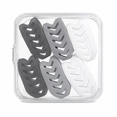 Imagem de Kit Exercitador Esportivo Gold Sports Muscular Facial Shark Silicone Alimentício 6pçs 3 Intensidades-Unissex