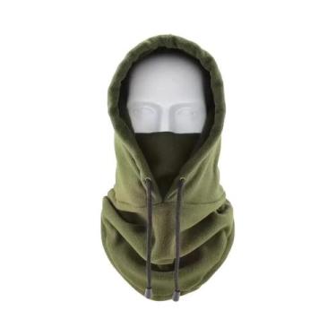 Imagem de Balaclava Unissex De Inverno Em Fleece Polar, Touca Corta-Vento, Másca
