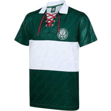 Imagem de Camisa Palmeiras Retrô 1996 Manga Curta Masculina-Masculino