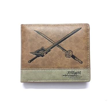 Imagem de Carteira Anime Characters Carteira fina dobrável em couro PU - Yiweisa