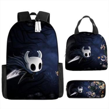 Imagem de Conjunto de mochilas escolares Hollows Knights Hornets Cartoon Kids - 