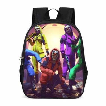 Imagem de Mochila escolar Frees Fires Cartoon Kids Anime 29x12,5 x 39 cm - yiwei