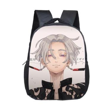Imagem de Mochila Anime School Bag Takemichi Hanagaki para crianças - yiweisai