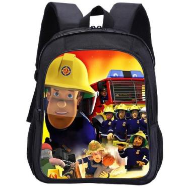 Imagem de Mochila escolar Firemans Sam Anime para crianças - yiweisai