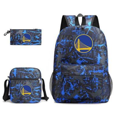 Imagem de Conjunto de mochilas Warrior Basketball School, 3 unidades para crianç