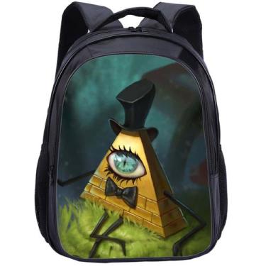 Imagem de Mochila escolar de anime Gravitys Falls para escola - Yiweisai
