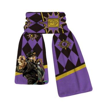 Imagem de Lenço Jojos Bizarres Adventures Anime Winter Pashmina Shawl - Yiweisai