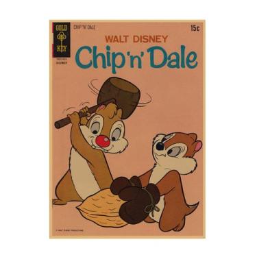 Imagem de Pôster: arte de parede, pintura decorativa, anime Chips and Dales - yi