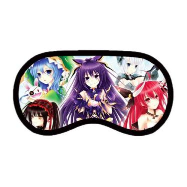 Imagem de Máscara para olhos Sleep Eye Cover Dates A Lives Anime Super Soft - yi