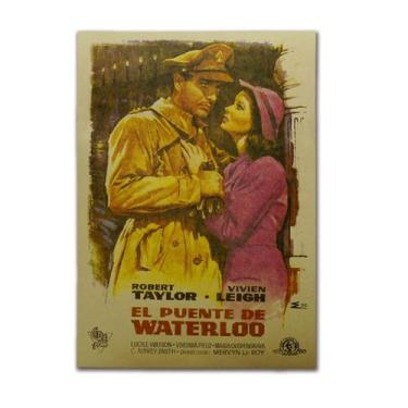 Imagem de Imagem de arte de parede de pôster Waterloos Bridge Anime Art 51,5x36c