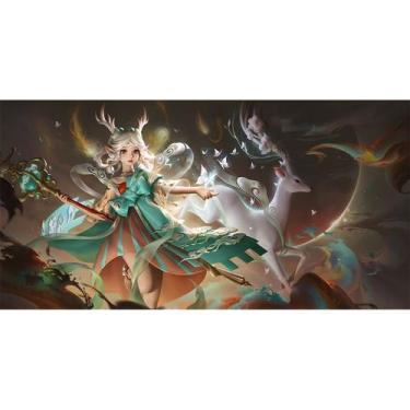 Imagem de Tapeçaria Honor of Kings Yao Room Aesthetic 160x100cm - Yiweisai