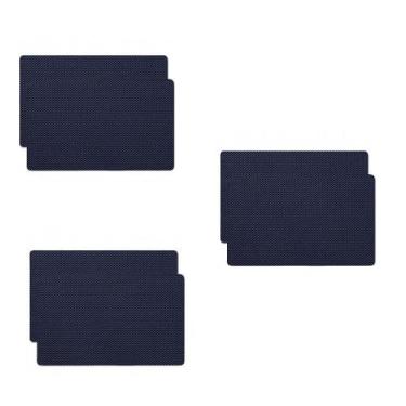 Imagem de Jogo Americano Antiderrapante - Todos Dias - Marinho 6 Peças - Copa&ci