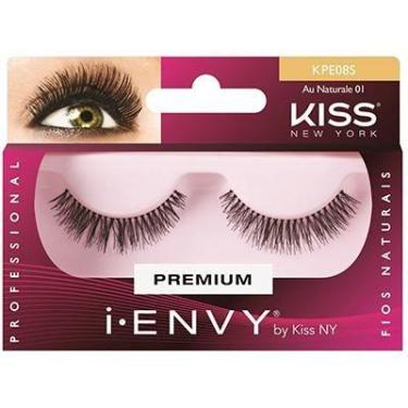 Imagem de Cílios Postiços I-Envy By Kiss Ny Au Naturale 01 (KPE08SBR) - KISS NEW