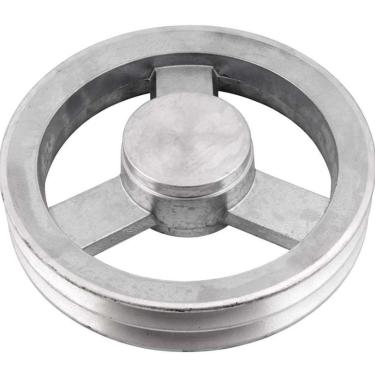 Imagem de Polia Alumínio 230mm 2 Canais Perfil B Vonder