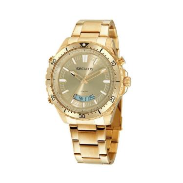 Imagem de Relógio Seculus Masculino Analogico Digital 77140gpsvda3-Masculino