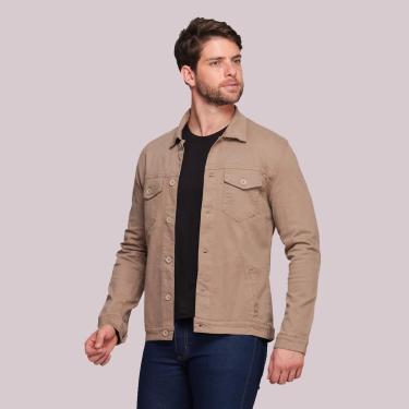Imagem de Jaqueta Masculina Sarja Elastano Conforto Casual 7923-Masculino