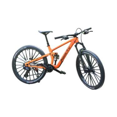 Imagem de Modelo De Bicicleta De Montanha Em Liga Metálica Escala 1:6 Com Engren