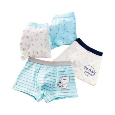 Imagem de Cuecas De Algodão Para Meninos Com Estampa De Dinossauro, Design De An