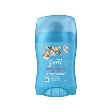 Imagem de Desodorante Antitranspirante Secret em Barra Proteção de Algodão 45g-Feminino