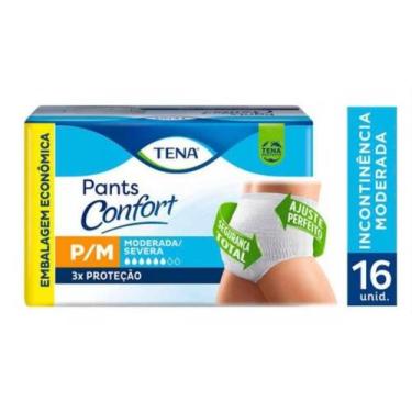 Imagem de Fralda roupa descartável tena pants confort p/m c/16 unidades unissex