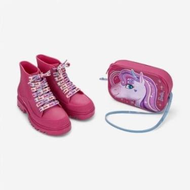 Imagem de Bota Infantil com Bolsa Barbie Powerful Grendene Kids-Feminino