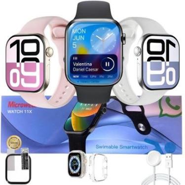 Imagem de Smartwatch W11 Relógio Inteligente Lançamento Original Microwear Gps 1Gb Inteligencia Artificial-Unissex
