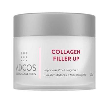 Imagem de Creme Anti-Idade Facial Adcos Collagen Filler Up 50g-Unissex