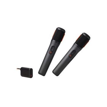 Imagem de Microfone sem Fio JBL Bateria com Duração de Até 20 horas, Conexão Simples, Receptor UHF de Canal Duplo