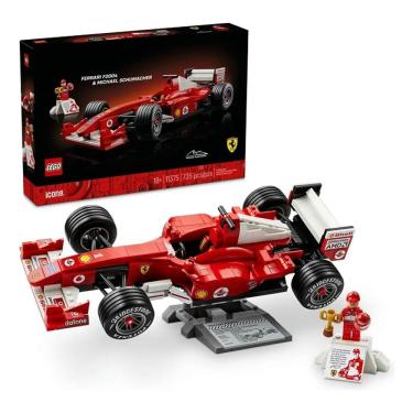 Imagem de Lego 11375 Icons -  Ferrari F2004 E Michael Schumacher – 735 peças