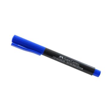 Imagem de Marcador para Retroprojetor e CD Faber-Castell CD Marker Retroprojetor Azul Ponta Poros...