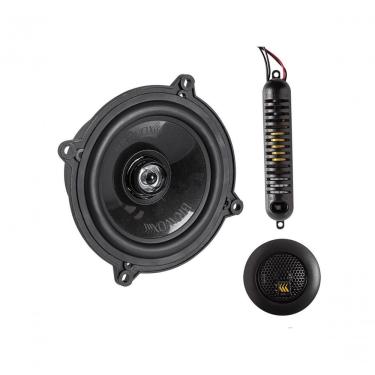 Imagem de Alto Falante Automotivo Kit Duas Vias 5 POLEGADAS CS50BK Preto para Som Interno com Resposta 70-20KHz e 130W Tecnologia