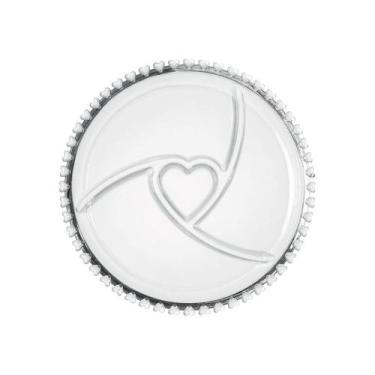 Imagem de Petisqueira Cristal Coração 23,5X2,5Cm Lyor
