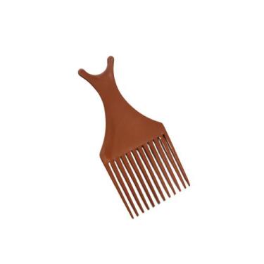 Imagem de Pente Garfo Dente Finos e Largos Pente Para Cabelos Afro Black Power C