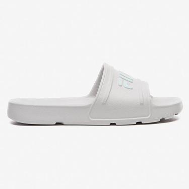 Imagem de Chinelo Feminino Sleek Slide Branco Prata Verde Fila F02SD00011-6426-Feminino