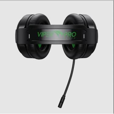Imagem de Headset Gamer Viper PRO RGB Mamba Vivensis - 403  PRETO/VERDE - Vivens