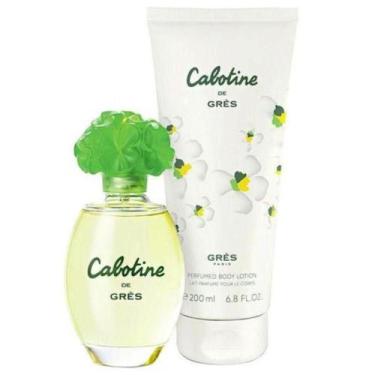 Imagem de Kit Perfume Cabotine Grés Eau De Toilette Feminino 100ml Loção Corpora