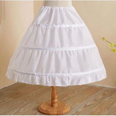 Imagem de Anágua Saiote Infantil Para Vestido Festa Daminha Formatura - Baby Plu