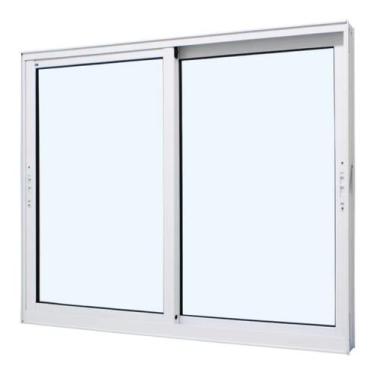 Imagem de * Janela Perfecta 2 Folhas 120x100cm Branca - 1010-73 - JAP
