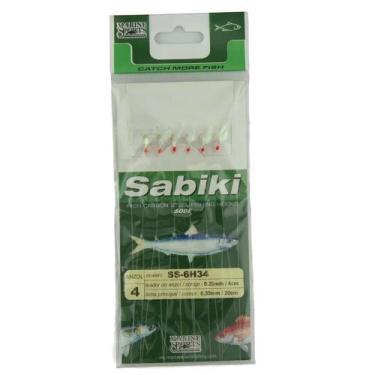 Imagem de Isca Sabiki com 6 Anzol N4 - 0009067 - ARTPESCA