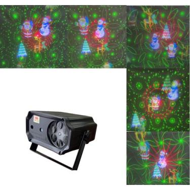 Imagem de Projetor De Led Natalino Decoração Natal Laser Refletor - TOP NATAL