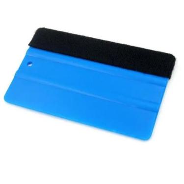 Imagem de Espátula Rígida Azul 13x8cm Com Pano Aplicador - ACF STORE