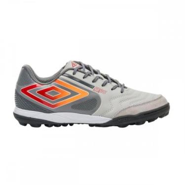 Imagem de Chuteira Umbro Pro 5 Bump Club 886 Society Masculino, Prata, 44