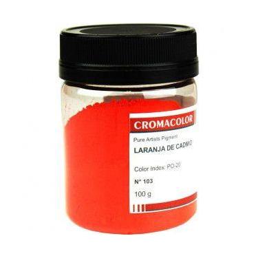 Imagem de Pigmento Artístico Cromacolor 100g 103 Laranja Cadmio